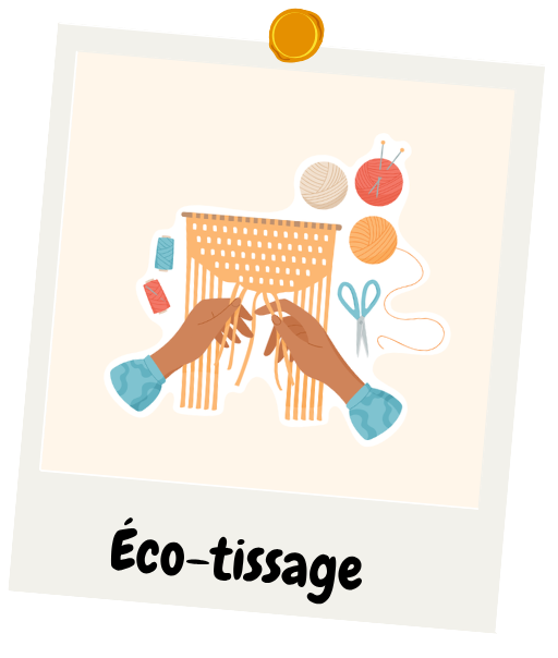 Photo illustration éco tissage