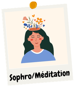 Photo illustration sophro méditation